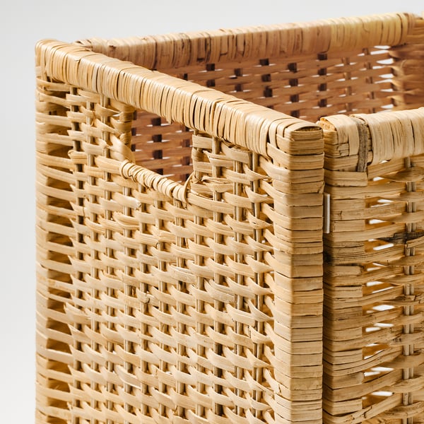 BRANÄS Panier, rotin, 12 ½x13 ½x12 ½ "