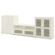 BRIMNES Agenc rangt télé/vitrines, blanc, 108 5/8x16 1/8x37 3/8 "