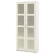BRIMNES Vitrine, blanc, 31 1/2x74 3/4 "
