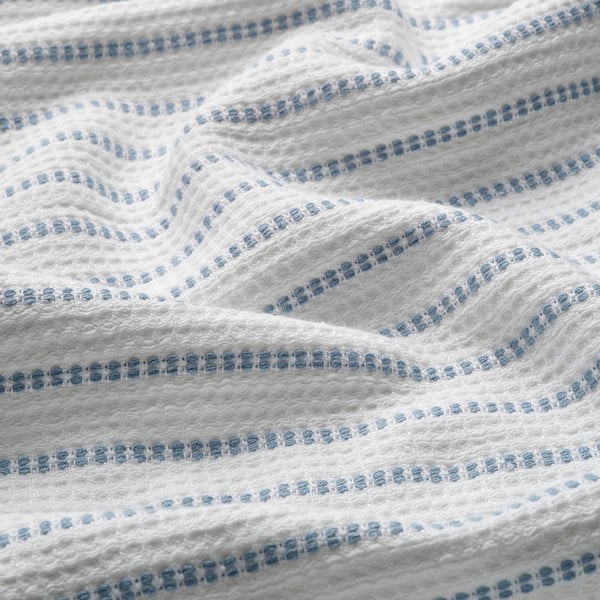 BROKGINST Serviette de bain, blanc, 28x55 "