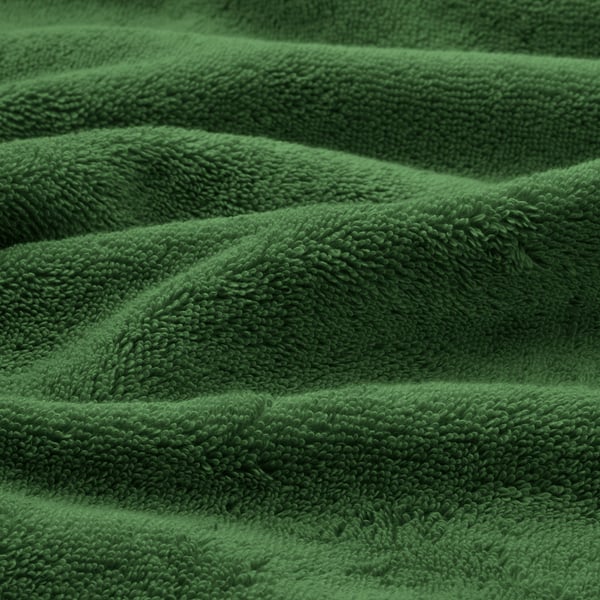 BROKGLIM Drap de bain, vert, 39x59 "