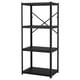 BROR Étagère, noir, 33 1/2x21 5/8x74 3/4 "