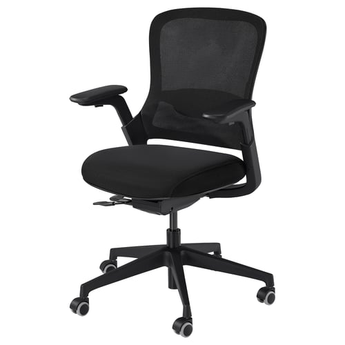 CENTERHALV Chaise de bureau, noir
