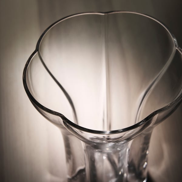DOFTRIPS Vase, verre clair, 7 "