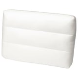DUVHOLMEN Coussin pour dossier, extérieur blanc, 24 3/8x17 3/8 "