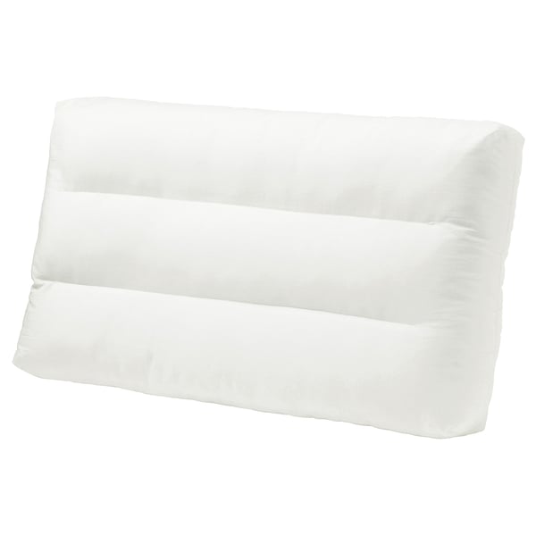 DUVHOLMEN Coussin pour dossier, extérieur blanc, 31 1/2x17 3/8 "
