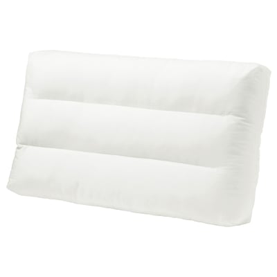 DUVHOLMEN Coussin pour dossier, extérieur blanc, 31 1/2x17 3/8 "