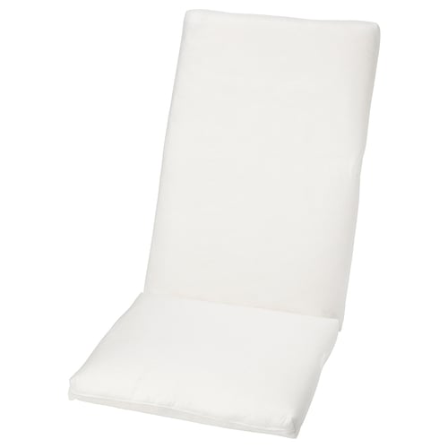 DUVHOLMEN Coussin siège/dossier, à recouvrir, extérieur blanc cassé, 28x17 3/4/16 1/2x17 3/4 "