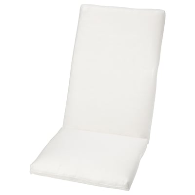 DUVHOLMEN Coussin siège/dossier, à recouvrir, extérieur blanc cassé, 28x17 3/4/16 1/2x17 3/4 "