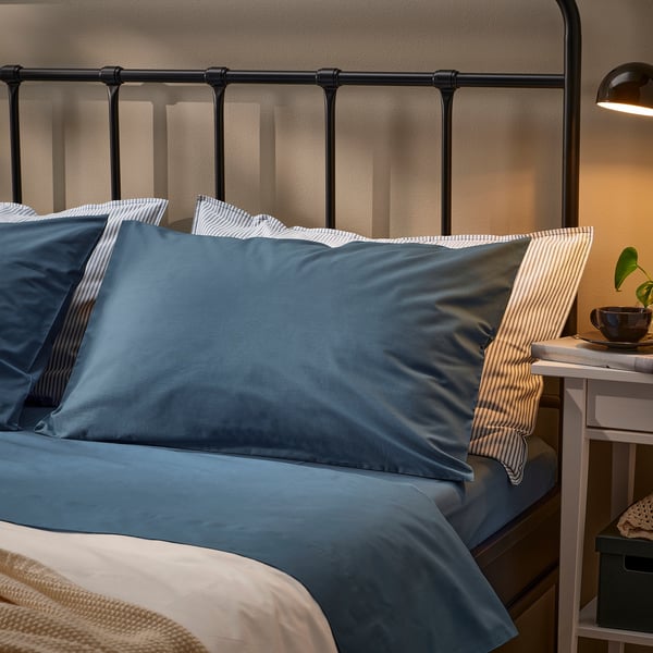 DVALA Ensemble draps, bleu, Grand 2 places