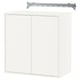 EKET Armoire, blanc, 27 1/2x13 3/4x27 1/2 "