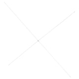 ELVARLI Croisillon, blanc, 15 3/4 "