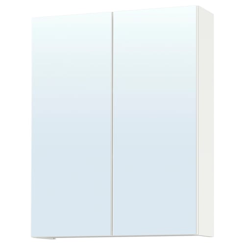 ENHET Armoire à pharmacie 2 portes, blanc, 24x6 5/8x30 "