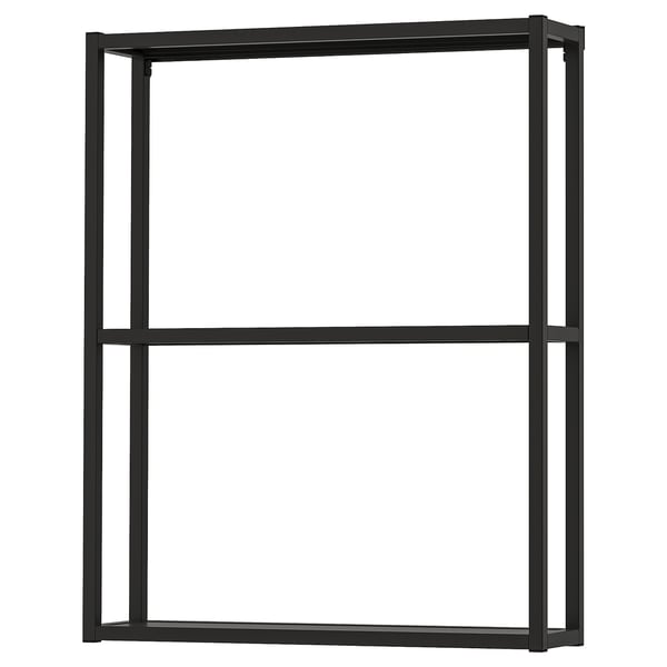 ENHET Étagère murale, anthracite, 24x6x30 "