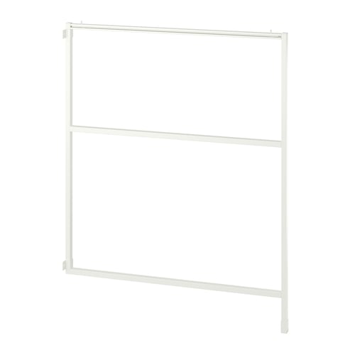 ENHET Panneau latéral/pied de soutien, blanc, 32 1/2x39 1/2x3/4 "