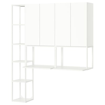 ENHET Rangement, blanc, 48x18x72 "