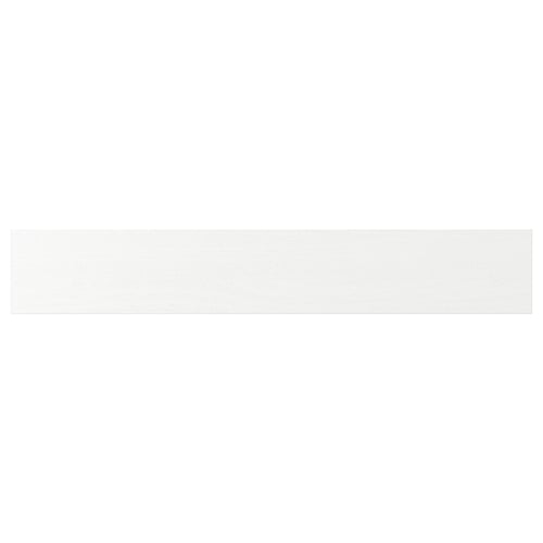 ENKÖPING Façade de tiroir, blanc effet bois, 30x5 "