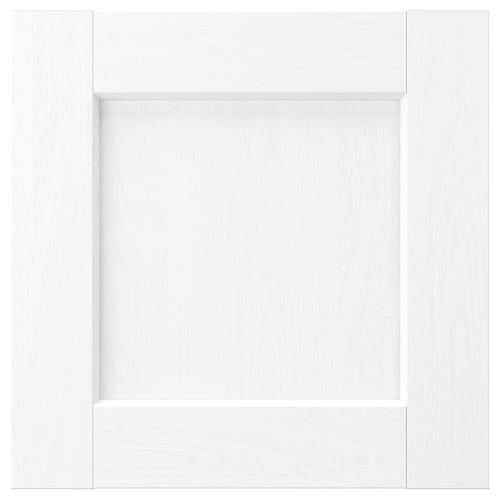 ENKÖPING Façade de tiroir, blanc effet bois, 15x15 "