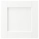 ENKÖPING Façade de tiroir, blanc effet bois, 15x15 "