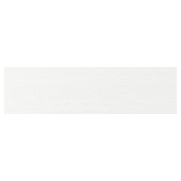 ENKÖPING Façade de tiroir, blanc effet bois, 18x5 "
