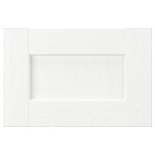 ENKÖPING Façade de tiroir, blanc effet bois, 15x10 "