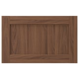 ENKÖPING Façade de tiroir, brun effet noyer, 24x15 "