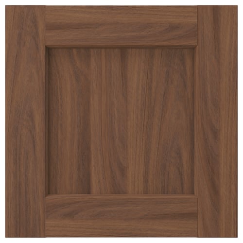 ENKÖPING Façade de tiroir, brun effet noyer, 15x15 "