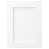 ENKÖPING Porte, blanc effet bois, 15x20 "