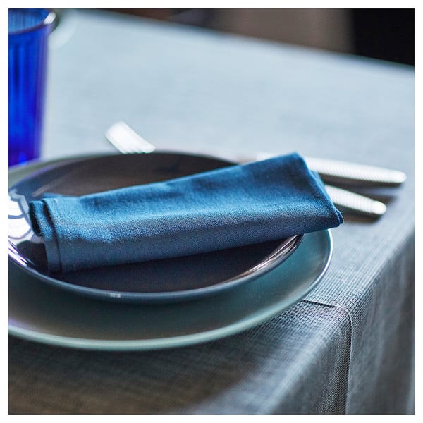 FÄRGKLAR Assiette, mat turquoise clair, 10 "