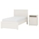 FÅGELFJÄLLET Mobilier chambre, ensemble de 2, blanc cassé, 1 place
