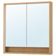 FAXÄLVEN Armoire pharmacie éclairage intégré, eff chêne, 36x6x37 "