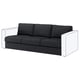 FINNALA Module canapé, Tallmyra noir/gris