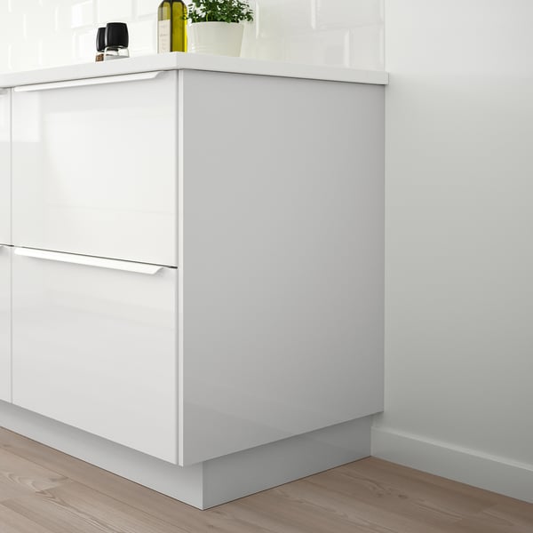 FÖRBÄTTRA Panneau latéral de finition, ultrabrillant blanc, 25x80 "