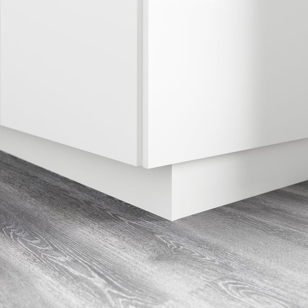 FÖRBÄTTRA Plinthe, blanc mat, 84x4 1/2 "