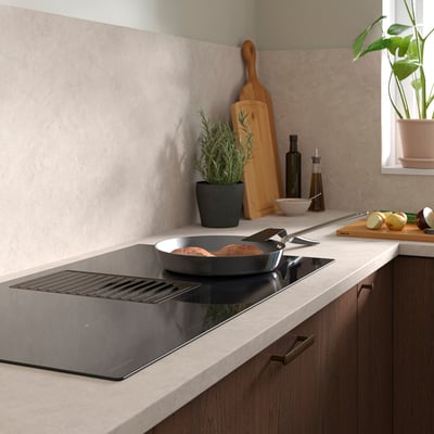 FÖRNEBO Table de cuisson à induction+hotte