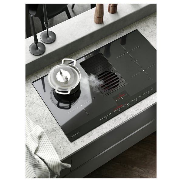 FÖRNEBO Table de cuisson av hotte intégrée