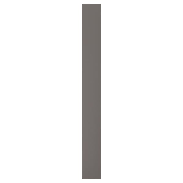 FORSAND Porte, gris foncé, 9 5/8x90 3/8 "