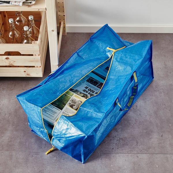 FRAKTA Sac pour diable, bleu, 28 ¾x13 ¾x11 ¾ " 20 gallon