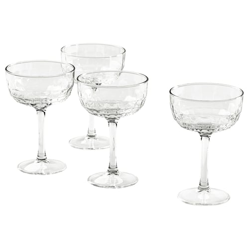 FRÖJDA Coupe à champagne, verre clair, 7 oz