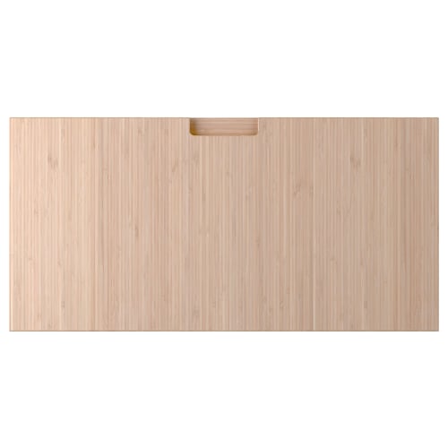 FRÖJERED Façade de tiroir, bambou clair, 30x15 "