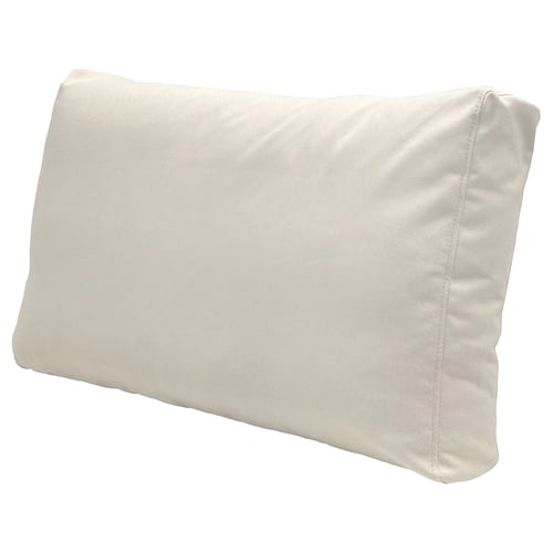 FRÖSÖN Housse pour coussin dossier, extérieur beige, 31 1/2x17 3/8 "