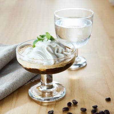 FRUKTDUVA Coupe à champagne, verre clair, 8 oz