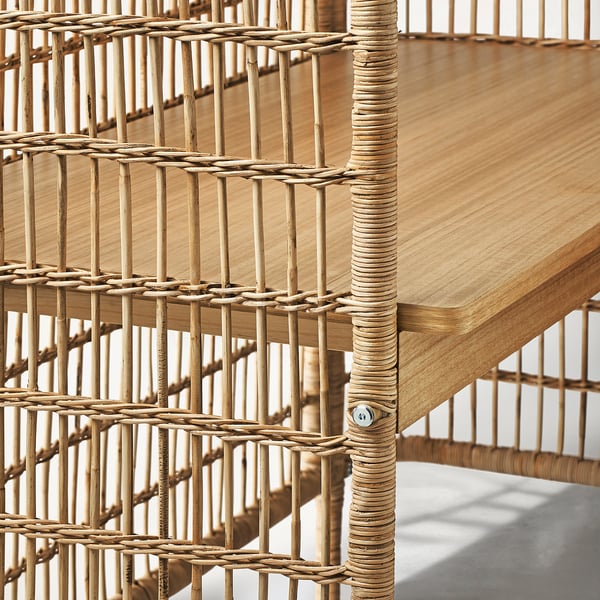 FRYKSÅS Bureau, rotin, 43 1/4x21 1/8 "