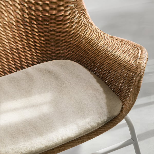 FRYKSÅS Coussin, Risane écru, 20x19 "