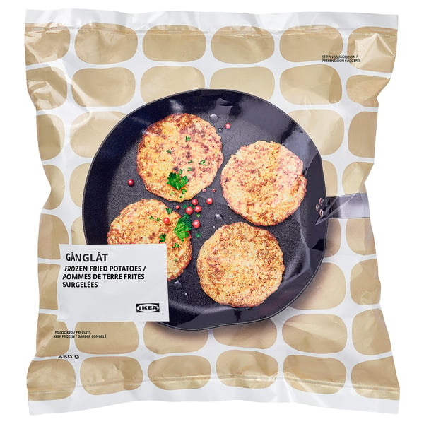 GÅNGLÅT Galettes de pommes de terre râpées, surgelé, 1 lb 1 oz