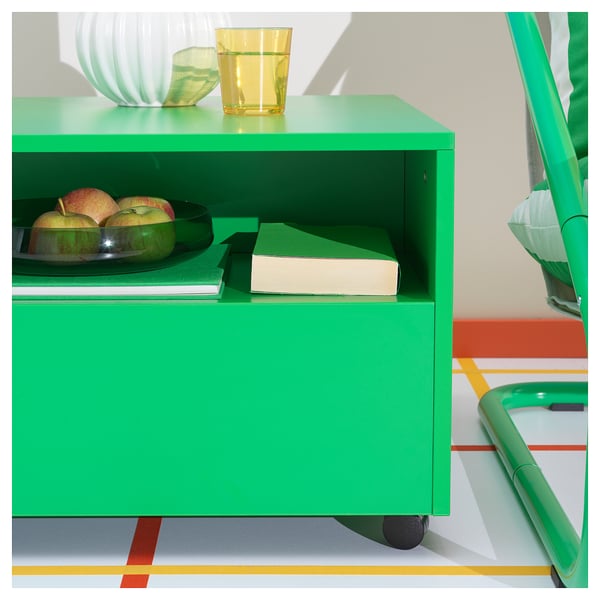 GARNANÄS Table basse, vert, 25 5/8x25 5/8 "