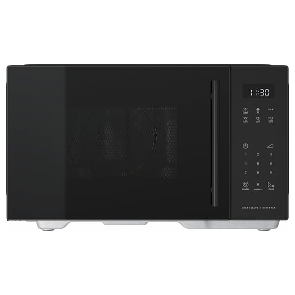 GÅTEBO Four à micro-ondes, fonction de friture à l'air IKEA 500/noir