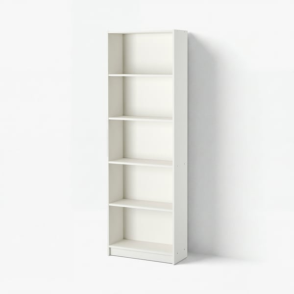 GERSBY Bibliothèque, blanc, 23 5/8x70 7/8 "