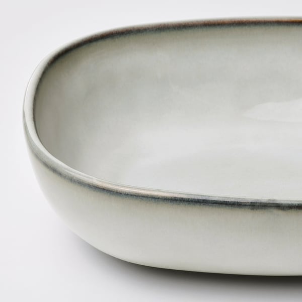GLADELIG Plat à four, 2 pièces, gris