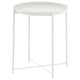 GLADOM Table-plateau, blanc, 17 1/2x20 5/8 "